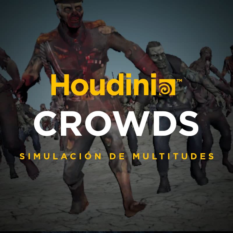 Curso Online Houdini Crowds | Creación y Simulación de Multitudes *OFERTÓN 20%