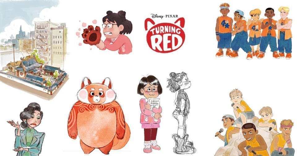 The Art of Turning Red | Artbook