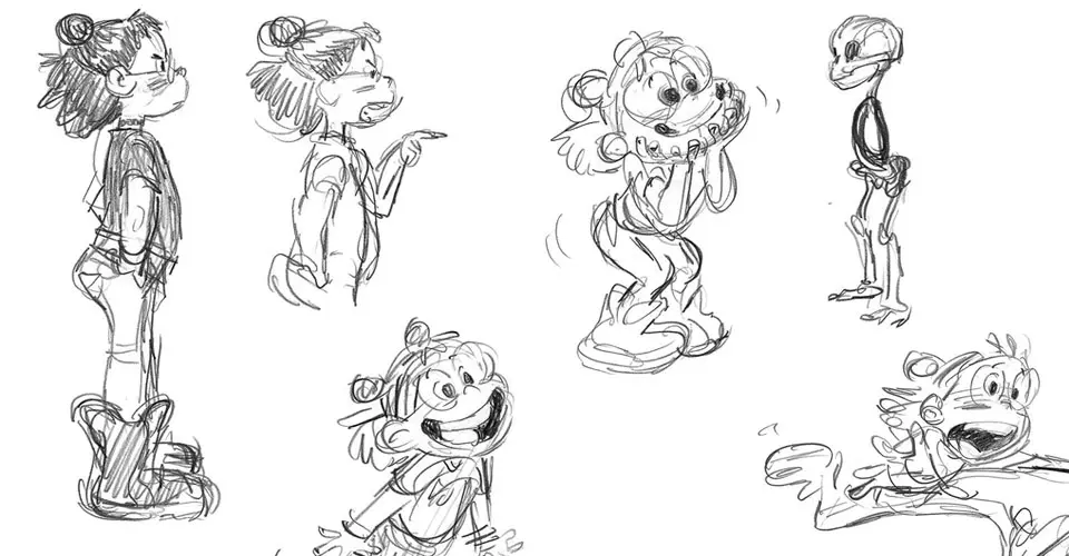 dibujos The Art of Turning Red | Artbook
