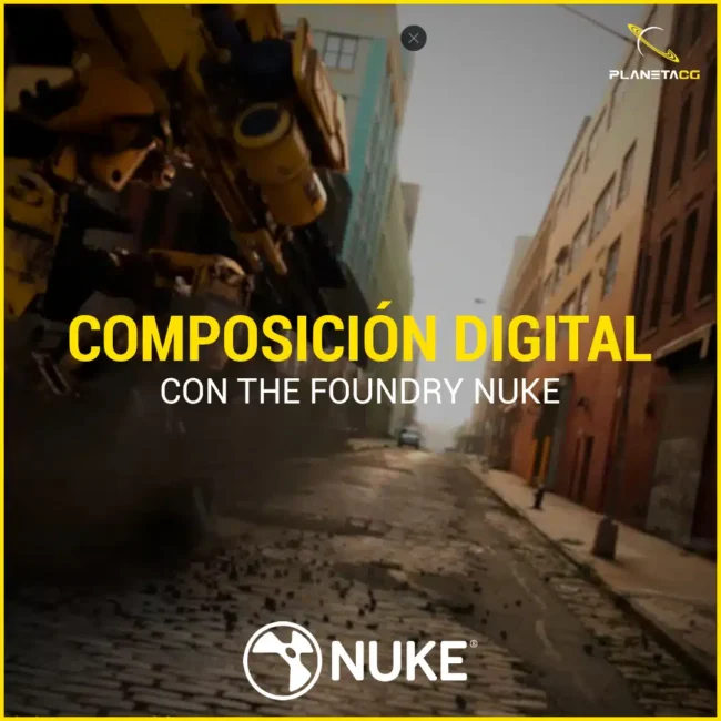 Curso de Nuke online | Composición Digital *OFERTÓN 20%